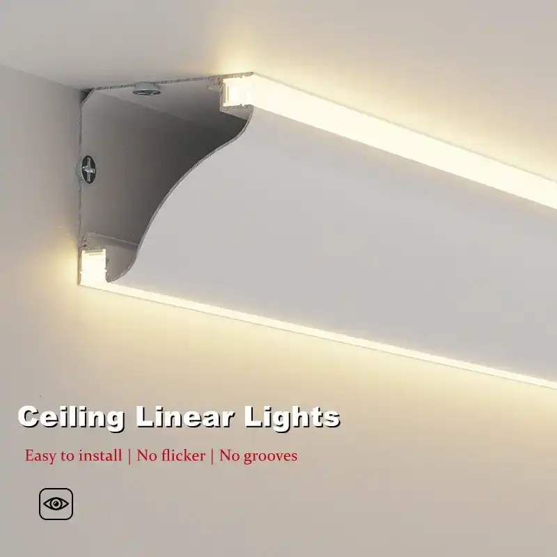How to Create a Modern Look with Surface-Mounted Linear Lights?